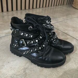 Zara Girls Combat Boots